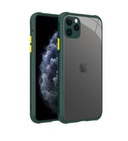 Lexroo iPhone 11 Pro Max Kılıf Kaff Kılıf - Koyu Yeşil