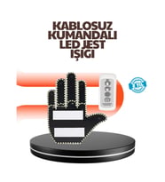 Mey İthalat® Araç İçin Eğlenceli LED El İşareti Işığı
