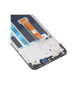Oppo A15 UYUMLU Ekran Dokunmatik Çıtalı (Siyah)