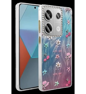 Pilelistore   Xiaomi Redmi Note 13 Pro 4G Kılıf Blade Aynalı Desenli Kapak - Desen 4