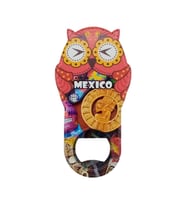 Meksika Temalı Baykuş Magnet Kapak Açacak (Karışık)
