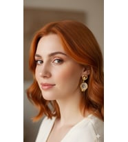 Nar İnci Küpe