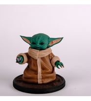 Baby Yoda 3D Baskı Figür