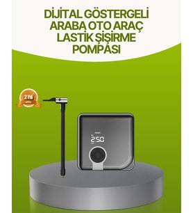 Dijital Ekranlı Taşınabilir Akıllı Araç Ha Kompresörü