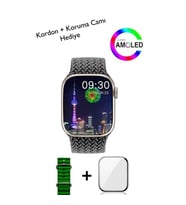 Watch 8 Series HK9 Pro Amoled Ekran Akıllı Saat (Siyah)