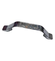 Northcity Dekoratif Zamak Kulp İçten - 64mm Nikel, Çekmece ve Dolap Kolu
