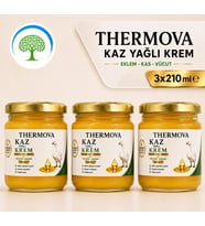 ÇareBurada Thermova Kaz Yağlı Krem 210 ml x 3 Adet