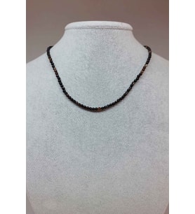 Yasamtohumu Akik Taşı 3mm Kolye (Sabit Klipsli)