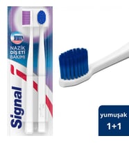 Signal Nazik Diş Eti Bakımı 1+1 Hediyeli Diş Fırçası Yumuşak