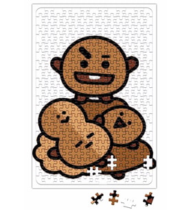 Bts Love Yourself BT21 Shooky Bts Puzzle 240 Parça Yapboz