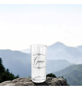 Kişiye Özel İsim Baskılı Rakı Bardağı (Şeffaf)