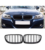 bmw e90 lcı uyumlu plastik siyah m3 panjur-böbrek