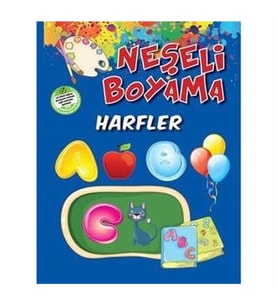 Neşeli Boyama Harfler Parıltı Yayınları