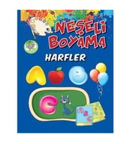 Neşeli Boyama Harfler Parıltı Yayınları
