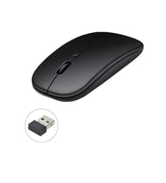 Northcity Kablosuz Mouse Şarjlı Bluetooth Çift Modlu Sessiz - Ergonomik Oyun ve Ofis Fare