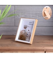 AHŞAP RESİM ÇERÇEVESİ 13x18 cm (Kahverengi)