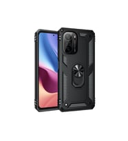 Çınarcık Dev Xiaomi Poco F3 Kılıf Sofya Yüzüklü Silikon Kapak - Lacivert