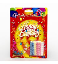 River World Doğum Günü Mumları Happy Birhtday Rengarenk
