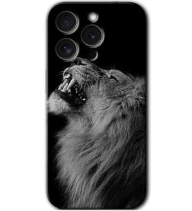İphone 15 Pro Max Kılıf HD Desen Baskılı Kılıf - Lion