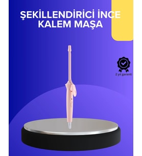 Profesyonel Saç Maşası 9Mm Seramik Kaplama İnce Bukle Maşası
