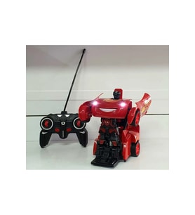 ÖZYA OYUNCAK Şimşek Mcqueen Uzaktan Kumandalı Robota Dönüşen Araba Şarjlı