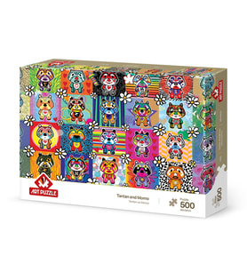 Art Puzzle Tantan Ve Momo 500 Parça Puzzle