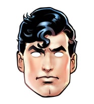 Maske Superman Parti Malzemesi-