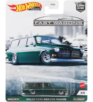Hot Wheels Premium Fast Wagons Volvo P220 Amazon Wagon - Yeşil - GRJ64 (1/64)