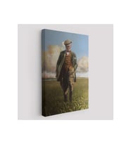 Tarlada Yürüyen Mustafa Kemal Atatürk Duvar Tablosu-6132