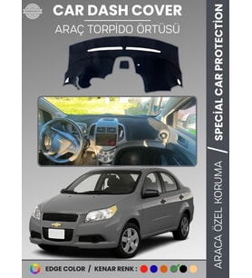 CHEVROLET AVEO (2011-2020) Torpido Örtüsü Ön Göğüs Torpido Koruma Tam Uyum Kaymaz Hızlı Montaj