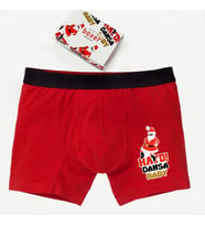 Erkek Yılbaşı Hediyesi Haydi Dansa Baby Boxer (Kırmızı)