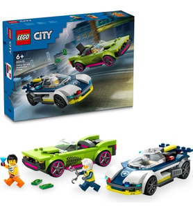 LEGO® City Polis Arabası ve Spor Araba Takibi 60415 -