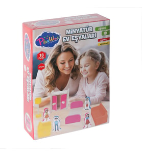 Mulvxurg  Urg02 Ony-407 Ahşap Minyatür Ev Eşyaları - (Mulvix)