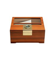 PremiumQuality Quito Kahverengi Sedir Humidor Puro Kutusu
