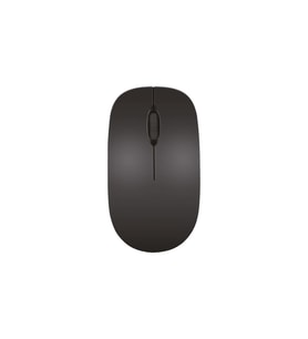 Ergonomik Tasarım Kablosuz Mouse 2.4GHz Laptop Masaüstü Uyumlu (Siyah)