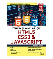 Yeni Başlayanlar İçin HTML5, CSS3 ve Javascript - A ’Dan Z’Ye Web ...