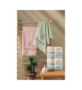 Eliza Style 2 6lı Havlu 50x90 Asorti