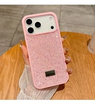 İphone 17 Pro İle Uyumlu İnce Parlak Taşlı Premium Sw Telefon Kılıfı