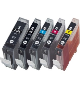 Xplus Xplus® Canon Pixma IP4200 Kartuş Set 5 Renk Takım Pg-5 Clı-8