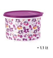 TUPPERWARE RENKLİ BUZDOLABI TAŞIMA VE SAKLAMA KABI 1.1 LT