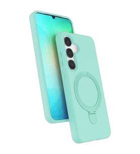 Samsung Galaxy S25 Regal Magsafe Standlı Kapak - Su Yeşili