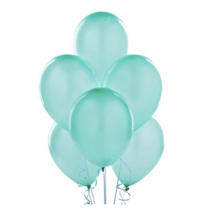 Mint Yeşili Latex Balon 10 Adet