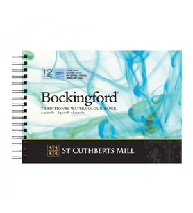 Bockingford Spiralli Suluboya Defteri Cold Pres 300 gr 297x210mm (A4) 12 yp 