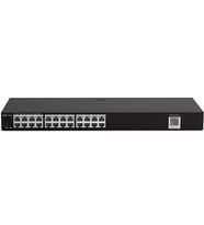 Ruijie-Reyee RG-ES224GC 24-Port Smart Switch, 24 Gigabit RJ45 19-inch Rack-mountable Steel Case