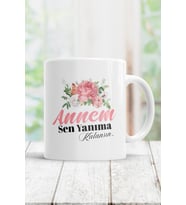 Annem Sen Yanıma Kalansın Kupa Bardak