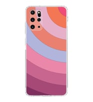 Samsung Galaxy S20 Plus  Kamera Korumalı Kapak Renk Cümbüşü Tasarımlı  Şeffaf  Kılıf