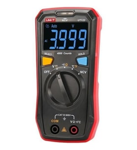 Unit UT123 Cep Tipi Mini Dijital Multimetre Ölçü Aleti