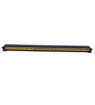Offroad sis lambası piano black iç çerçeve sarı 12-32V 50cm / LASS365-4