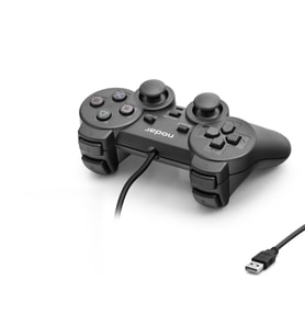 Pc Uyumlu Kablolu Usb Gamepad Oyun Kolu - Siyah ND401
