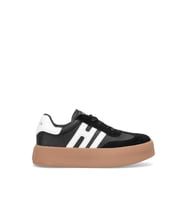 Lufian 121230050 Mira Kadın Hakiki Deri Klasik Sneaker Siyah